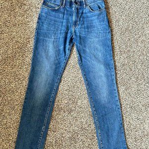 Size 32x34 Men's Lee Straight Taper 5 Pocket Denim Jeans